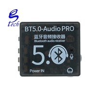 Carte décodeur MP3 5.0 avec étui, récepteur Audio, Mini bluetooth 5.0 PRO, lecteur sans perte, Module amplificateur de musique stéréo sans fil, avec étui