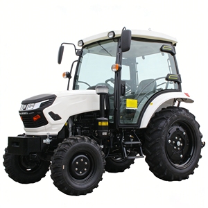 Tracteurs AC Cab Safety-First avec pompe à engrenages durable, roulements 4*4 4wd 50hp 60hp 70hp Micro Tracteur - Product Image 1