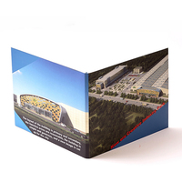 Nouvellement conçu écran lcd personnalisé blanc livraison gratuite 7 pouces vidéo brochure voeux avec carte numérique module d'affichage lcd