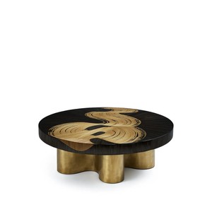 <span class=keywords><strong>Mesa</strong></span> <span class=keywords><strong>de</strong></span> Centro Redonda Italiana <span class=keywords><strong>de</strong></span> Diseño Moderno, Mueble <span class=keywords><strong>de</strong></span> Acero Inoxidable <span class=keywords><strong>de</strong></span> Lujo Ligero para Sala <span class=keywords><strong>de</strong></span> Estar - Product Image 1