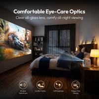 Projecteur BYINTEK LOVE 2 à mise au point automatique pour événements sportifs 2026, écran géant 150 pouces, Smart Android WiFi, projecteur portable pour la maison, OEM