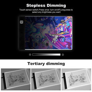 Acrylique luminosité réglable rectangle A5 taille LED traçage dessin mini led lumière pad - Product Image 4