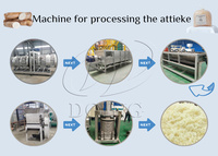 Équipement de production d'Attiéké pour l'Afrique de l'Ouest : Ligne complète de traitement du manioc (Éplucheur-Broyeur-Presse) – Machine à Attiéké