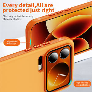 Funda de Teléfono de PC Mate de Lujo, Resistente a Golpes y Huellas Dactilares, con TPU Flexible para Xiaomi 17 <span class=keywords><strong>Pro</strong></span> Max 17 Ultra, con Textura Suave al Tacto - Product Image 5