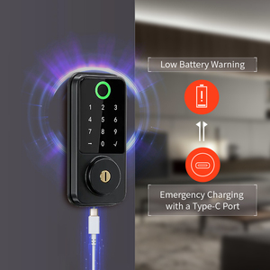 Bàn Phím Chính Kỹ Thuật Số Tự Động Wifi Thông Minh Vân Tay Nfc Điện Tử Chốt Cửa Khóa Thiết Lập Thông Minh Cửa Khóa Với Chìa Khóa Cho Gỗ Cửa - Product Image 5