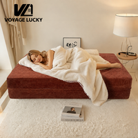 Juego de Muebles Modulares para Sala de Estar, Sofá Cama de Esponja sin Estructura, Canape Comprimido y Envasado al Vacío para Pedidos al por Mayor