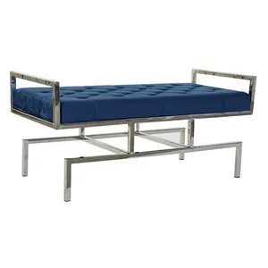 Mesa de Baño con Tocador, Terciopelo de Poliéster, Dimensiones 97x44x46 - Product Image 2