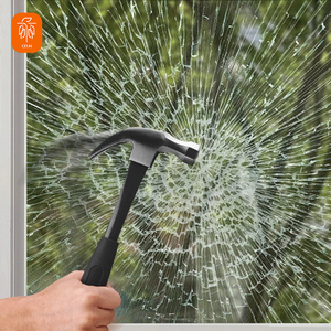 Pellicola Protettiva Antiproiettile Ultra Trasparente Anti-Frantumazione <span class=keywords><strong>2</strong></span>-<span class=keywords><strong>4</strong></span> Mil per Vetri Auto, Pellicola di Sicurezza Trasparente per Finestrini - Product Image 3