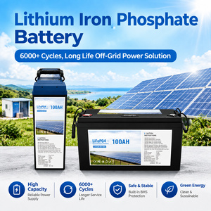 ชุดแบตเตอรี่ WHE 51.2V LiFePO4 พร้อมระบบ BMS สำหรับใช้งานพลังงานแสงอาทิตย์แบบออฟกริดและไฮบริดกริด สำหรับใช้ในครัวเรือนและคาราวาน - Product Image 1