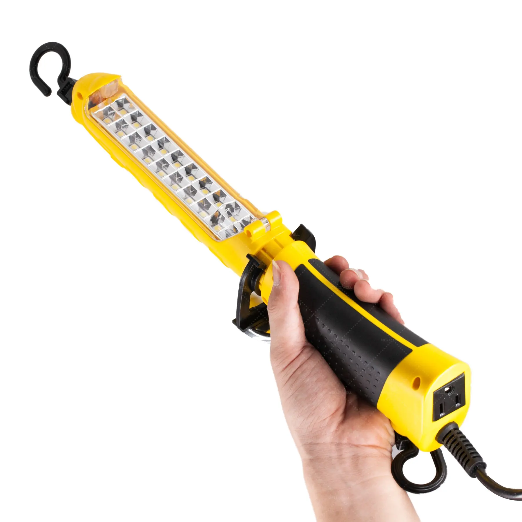 6FT Work Light/Trouble Light Magnetic Base Handheld and Rotatable Hanging Hook 450 Lumen LED Drop Light with Extension Cord