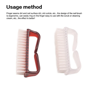 Güneş kaliteli küçük <span class=keywords><strong>Mini</strong></span> boyutu tırnak toz temizleyici fırça tırnak temizleme fırçası tırnak sanat için - Product Image 4