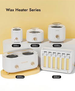 200cc Adjustable Temperature <b>Wax</b> Heater Pot for Depilatory <b>Wax</b> <b>Melting</b> and Home Salon Hair Removal - Product Image 6