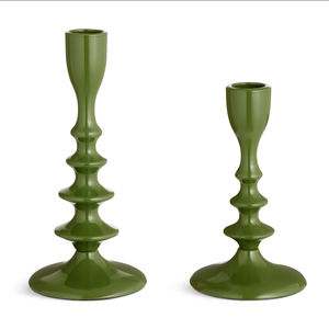 Candelabros de Laca de Lujo, Portavelas Hechos a Mano en Varios Tamaños y Colores, Decoración del Hogar Elegante y Sostenible - Product Image 1