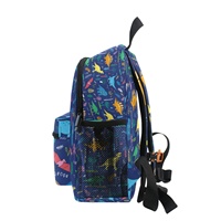Jungen-Vorschulrucksack mit Dinosaurier-Design aus Polyester+Nylon für Kinder und Kleinkinder im Alter von 3-8 Jahren
