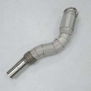 Tubo de Escape para BMW F80 M3 F82 M4 F87 M2C S55 3.0T con Protector Térmico - Product Image 2