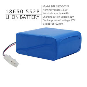 맞춤형 전압 18650-5S2P 10S2P 36V 4400mAh Lipo 배터리 충전식 배터리 팩 - Product Image 6