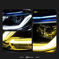 AKD Phare de Voiture Style pour BMW Série 5 F10, Lentille de Projecteur LED DRL Signal, Accessoire Automobile 2010-2016