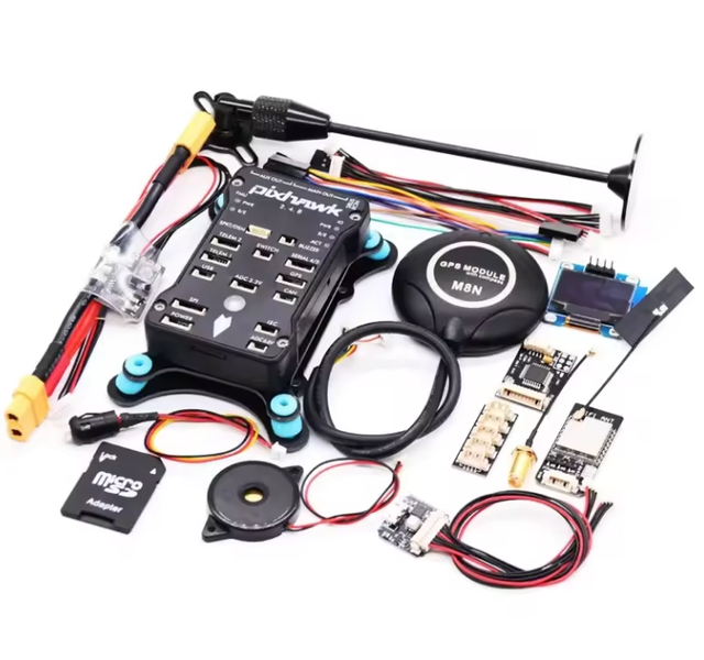Pixhawk2.4.8 Flight Control+ I2C Flight Control RGB OLED + Shock Absorption + Bracket + M8N GPS+WIF I2c Expansion Board