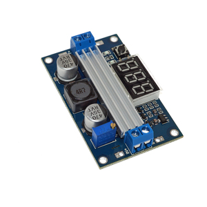 Módulo Elevador de Voltaje CC-CC OKY3500 de 3.5V a 35V 100W con Voltímetro LED, Fuente de Alimentación LTC1871 - Product Image 1