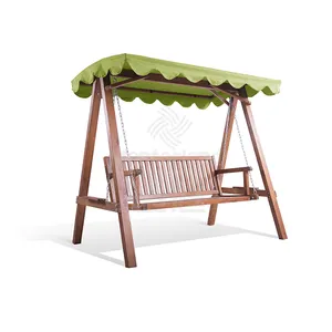 Chaise à bascule suspendue en bois, balançoire de jardin, triangulaire, nouveau Type, offre spéciale,