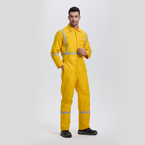 Thợ điện bảo hộ lao động kỹ thuật Overalls dầu kháng bảo hộ lao động Coverall làm việc cơ khí phù hợp với cho an toàn - Product Image 1