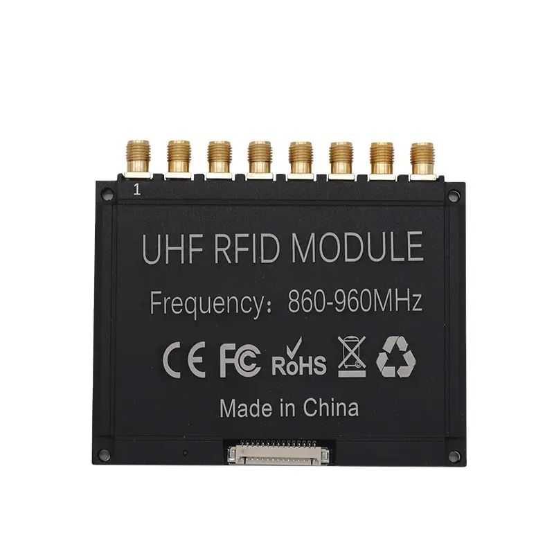 UHF RFID860-960mhz全周波数Impinj IndyE710チップ高性能UARTTTL3.3V干渉リーダーライターモジュール