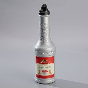 מזון כיתה 1000 מ "ל hdpe בקבוקי מיץ מדוכא גודל גדול עם צמרות בקבוקי רוטב המיחזור - Product Image 5