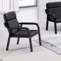 Meubles de bureau, canapé de réception moderne commercial, canapé de bureau en cuir, ensemble de canapés de bureau