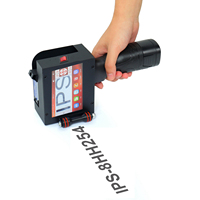 Imprimante TIJ portable Handjet IPS-HH254 Plus à faible coût, fabriquée en Chine, pour le codage de date et de marque sur carton (1-25,4 mm)