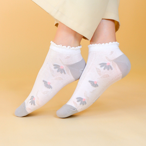 Cô gái trong suốt, làm mới, thoáng khí và thoải mái ngắn của phụ nữ vớ - Product Image 1