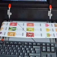 Numérique auto-adhésif rouleau papier étiquette impression étiquette autocollant couleur imprimante découpe Machine à plastifier pour la fabrication d'étiquettes