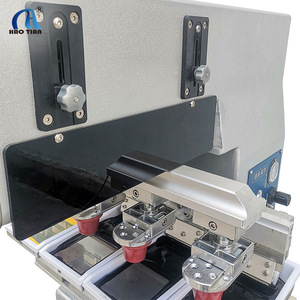 Haotian Shuttle Pad <b>Printing</b> <b>Machine</b> P-150S4-RE Four Colors Servo Motor Drive For Children's Toy <b>Printing</b> - Product Image 3