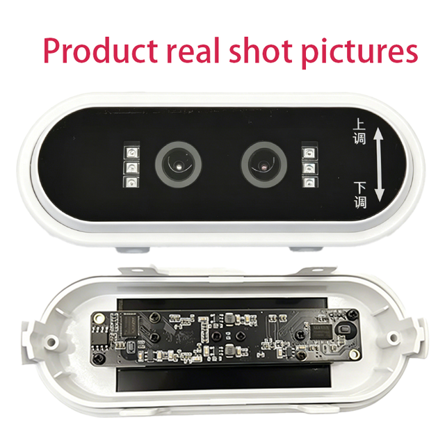 High Definition 2MP 66° Dual Lens IR Camera Module AR0230 1080P Mini USB Webcam For Windows Linux Face Recognition