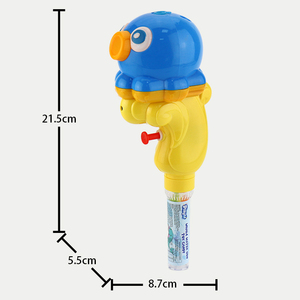 Pistola de Agua con Forma de Ballena Jorobada de Dibujos Animados, Juguete de Agua con Pulverizador a Presión, Caramelo - Product Image 5