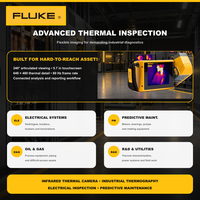   Caméra thermique TiX580 60Hz CN 640x480, imageur thermique infrarouge, super résolution, mise au point automatique LaserSharp