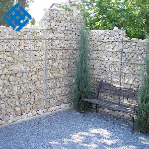 China Factory Supply Hot Dipped Galvanized Woven Wire Mesh Gabion Wall Welded Mesh Hot Sales Garden Fence