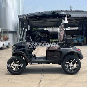Carrito de Golf Eléctrico ZOWN de 4 Plazas, Peso en Vacío de 300-400 kg, Velocidad Máxima de 30 km/h, para Uso en Mantenimiento de Villas - Product Image 3