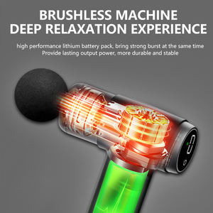 Pistola de masaje eléctrica DARIUS con cuatro cabezales para aliviar la fascia de cuerpo completo y reducir el dolor - Product Image 6