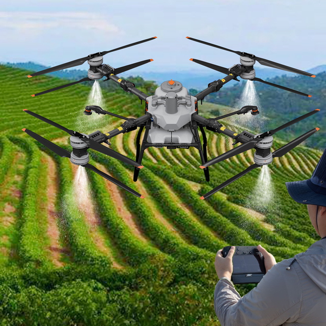 Agriculture Drone T100 Professional with Gps RTK and HD Camera for Fertilizer and Granular Payload Spraying Drones Agriculture