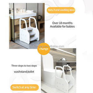 Banquinho Dobrável Inovador e Ecológico para Crianças, Durável, Portátil, de Plástico Moderno para Uso em Ambientes Externos, Quarto, Sala de Estar e Cozinha - Product Image 4