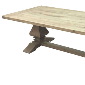 Table basse en bois massif rustique vintage de style farmhouse pour salon MRS WOODS - Product Image 1