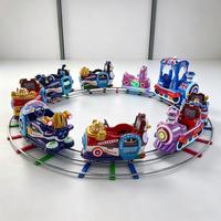 Train électrique pour enfants de parc d'attractions, certifié CE, 7 places, utilisation intérieure/extérieure