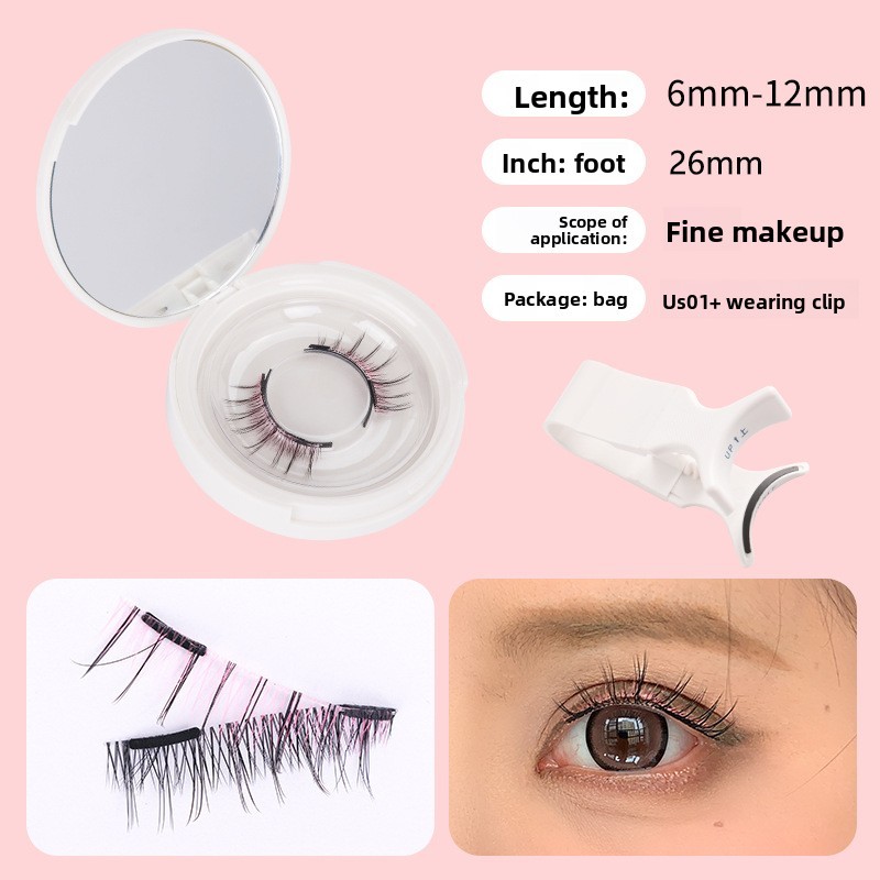 US01 Sun Flower Eyelash [Gift Box] - Free Setting Cream
