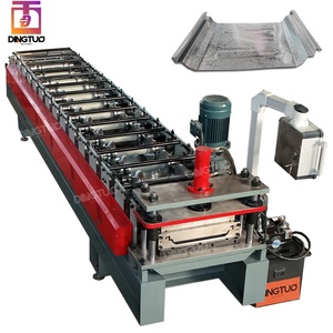 468 Snap Lock Wall <strong>Profile</strong> <strong>Making</strong> <strong>Machine</strong> Seam Lock <strong>Sheet</strong> <strong>Metal</strong> Standing Seam <strong>Roofing</strong> Panel Roll Forming <strong>Machine</strong> - Product Image 5