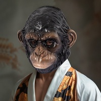 Masque en métal Black Myth Wukong, coiffe du Roi Singe, accessoire de jeu amusant, article d'Halloween, best-seller transfrontalier