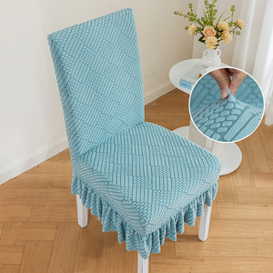 <span class=keywords><strong>Funda</strong></span> para <span class=keywords><strong>Silla</strong></span> <span class=keywords><strong>Acolchada</strong></span> y con Faldón Todo en Uno - Tela Elástica para Estilo y Protección Contra Arañazos - Product Image 6