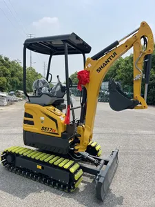 Mini Excavadora Hidráulica Shantui SE17 Compacta y Duradera, Suministro de Fábrica al Mejor Precio - Product Image 1