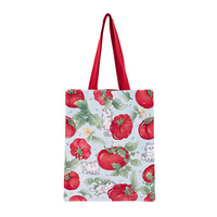 Sac fourre-tout réutilisable en toile de velours durable avec logo personnalisé imprimé, motif de dessin animé, longue bandoulière, respectueux de l'environnement, pour femmes - Utilisation multi-scènes
