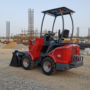 Mini Cargadora de Ruedas Telescópica HAIJU HJ620 4x4WD, Capacidad 500-800kg, Neumático 23X8.5-12, Velocidad 10km/h, con Motor Kubota, <span class=keywords><strong>Precio</strong></span> Económico - Product Image 5