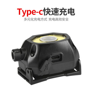 Smart Wave <b>Sensor</b> Headlamp 10cm Infrared LED Rechargeable Outdoor Camping <b>Light</b> - Product Image 3